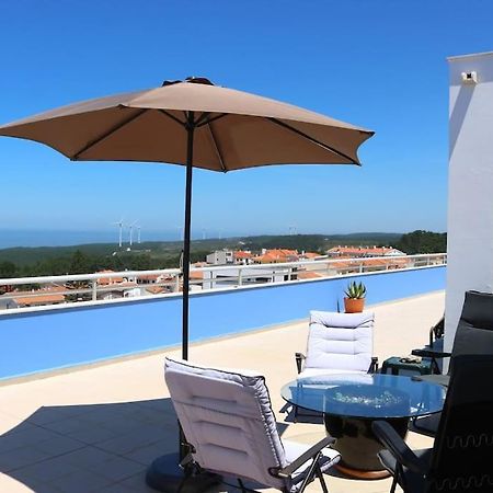 Sitio Penthouse - Big Terrace With Sea View & Bbq Villa Назаре Екстериор снимка