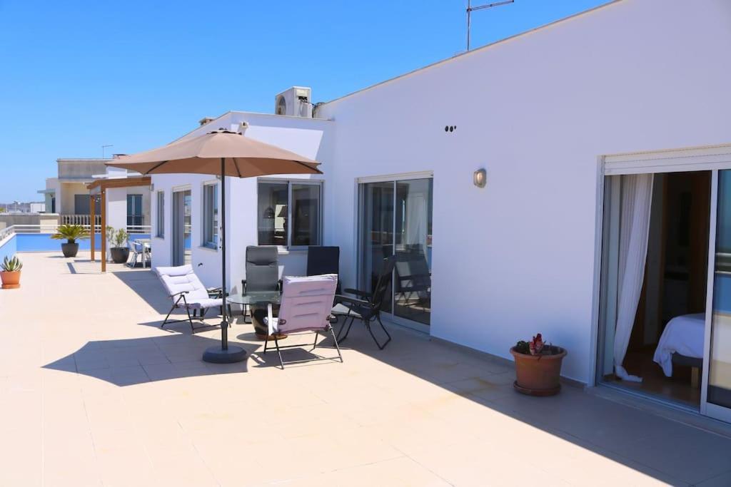 Sitio Penthouse - Big Terrace With Sea View & Bbq Villa Назаре Екстериор снимка