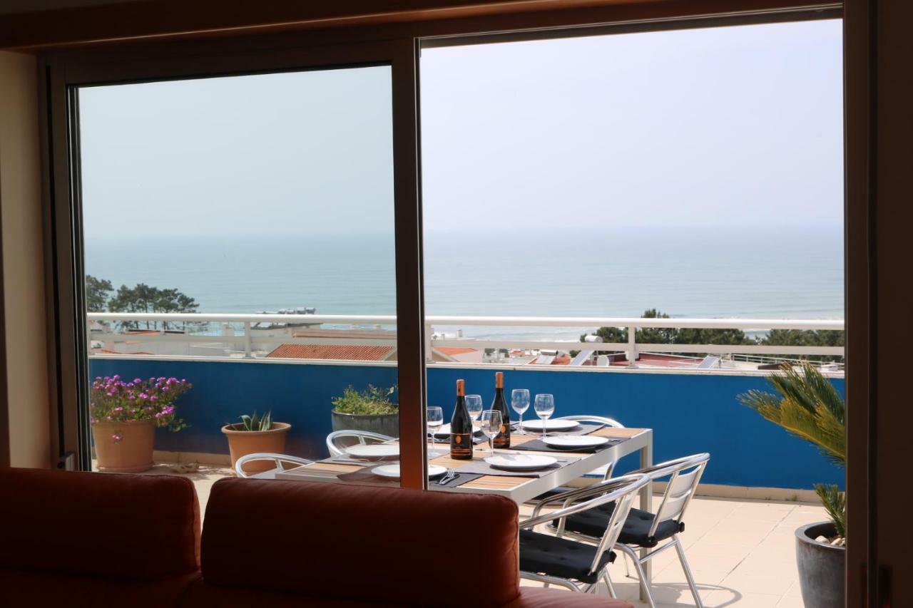 Sitio Penthouse - Big Terrace With Sea View & Bbq Villa Назаре Екстериор снимка